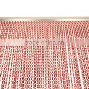 Metal Shower Curtain Chain Link Woven Wire Fabrics thumbnail-2
