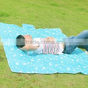 Outdoor Waterproof Beach Camping Picnic Moistureproof Aluminum Film Mat Blanket thumbnail-1