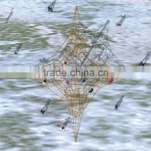 KAIQI Updated Tourist Area Children Park Children's Playground Equipment KQ50115D thumbnail-2