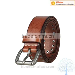 Customized Rivets Cow Leaher Belt for Men thumbnail-3