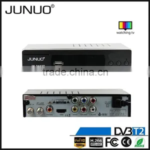 JUNUO Manufacture OEM Good Quality Strong Decoder tv Tuner Full hd Mstar 7t01 Afghanistan Dvb-t2 Digital tv Receiver thumbnail-3