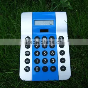 2014 New Design Dual Power Solar Panel Gift Desktop Calculator thumbnail-1