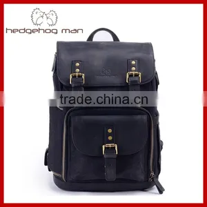 Vintage Leather Duffel Bag 2015 Hedgehog Man Shoulder Baf From Singapore thumbnail-1