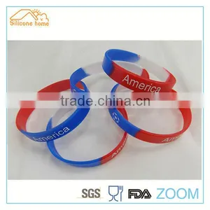 Cheap !2014 Brazil World Cup Propaganda Tool Promotional Sports Silicone Bracelets thumbnail-1