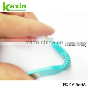 High Quality Micro USB Cable 2 in 1 USB Data Cable for Mobile Phones, 7CM Short USB Charger With Keyring thumbnail-5