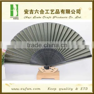 New Style Simple Silk Bamboo Fan thumbnail-1