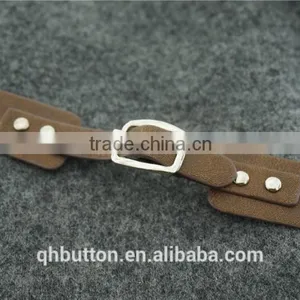PU Leather Toggle Decorative Button for Skirt thumbnail-3