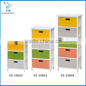 Paulownia Solid Wood Furniture Storage Cabinet thumbnail-1