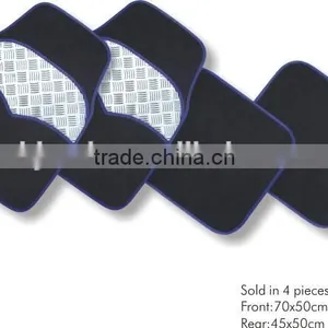 Universal Anti-slip Front & Rear Car Truck SUV Carpet Car Mat thumbnail-4