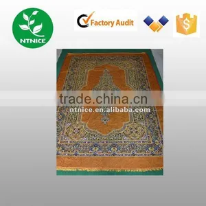 100% Polyester Printed Muslim Prayer Carpet/ Worship Blanket/ Rug Blanket thumbnail-1