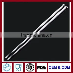 Wedding Gift Sterling Silver Chopsticks Good Luxury Design Chopsticks With Animal Horse Head Display Chopsticks for Corporate thumbnail-1