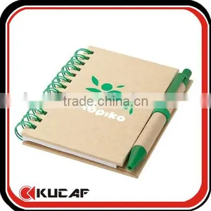 Custom Spiral Bound Notebook With Pen thumbnail-1