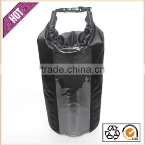 New Design Waterproof Dry Bag With Transparent Window Very Light 190T Polyester Waterproof Bag thumbnail-1