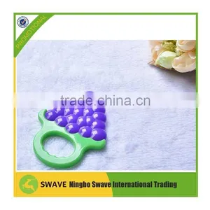 2016 China Manufacture Infant Safe Baby Teether Toy Grape Fresh Fruit Teether for Kids P76590 thumbnail-3