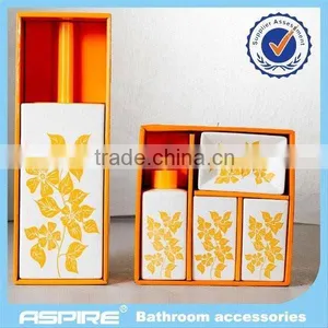7PC Houseware Plastic Bathroom Accessories Set thumbnail-3