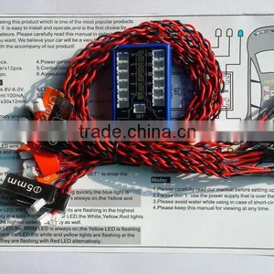 RC Car Accessories 12-LED Flashing Light System for RC Car thumbnail-1