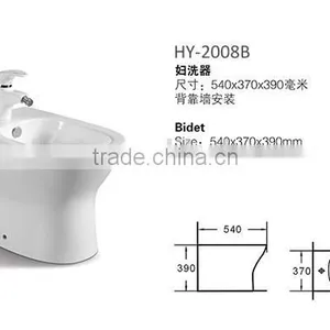 China Bathroom Ceramic Toilet Bidet thumbnail-2