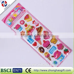 3D Custom New Design Puffy Stickers thumbnail-1
