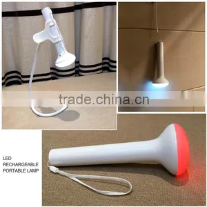 2016 Newest Products LED Dimmable Desk Lamp With Usb Port for All Smart Phone Charging With Certification thumbnail-3