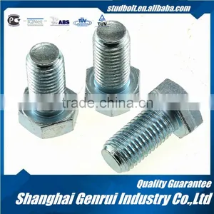 High Tensile Scm435 Jis b 1180 Grade 8.8 10.9 Hexagon Head Bolt thumbnail-3