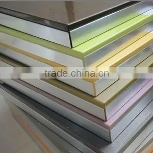 Silver+ Black Bicolor PVC Edging Edge Banding Strip for Furniture thumbnail-1