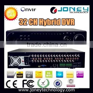 D11080p/960P 32CH Hybrid DVR Security System With Audio/Alarm HDMI Output thumbnail-1