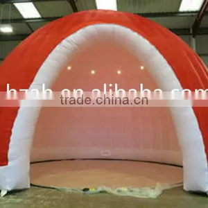 Inflatable Orange Dome Lawn Tent for Outdoor Decoration thumbnail-1