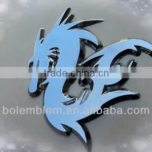 Plastic Chrome Dragon Emblem thumbnail-4