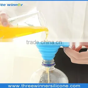 BPA Free Silicon Collapsible Oil Funnel thumbnail-3