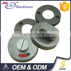 China Supplier Round Shape Toilet Door Lock thumbnail-1
