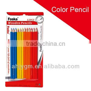 Blister Card Packing Colorful Surface Color Pencil/color Pencil Set/wooden Color Pencil thumbnail-1