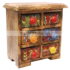 Multiple Drawer Chest | 6 Drawer Tall Chest Spice Drawer thumbnail-1
