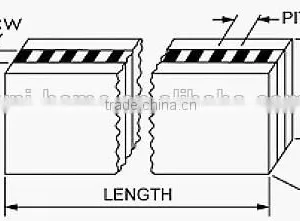 Silicone Rubber Electric Conductive Zebra Connector With or Without Dual Walls thumbnail-4