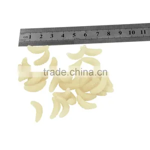 100Pcs 2cm 0.5g Artificial Soft Fishing Lures Lifelike Simulation Worm Maggot Grub Shape Baits Fishy Smell thumbnail-4