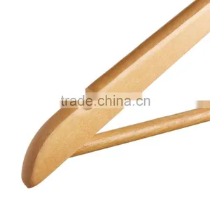 CLOTHES HANGERS - Wooden Hanger With Trouser Bar thumbnail-6