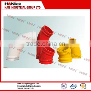 Hot Sale Concrete Pump Pipe Elbow Reinforcement Elbow for SCHWING Putzmeister thumbnail-1