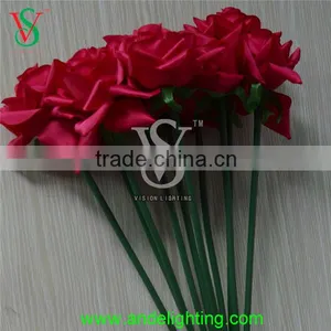 Lighted Red Rose Led Flower Light thumbnail-4