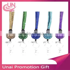 New Products 2014 Bling Sparkling Rhinestone Crystal Lanyards thumbnail-1