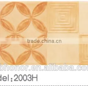 2016 2003H ITLAY DARK BEIGE DESIGN 20x40 CERAMIC WALL TILES IN ZIBO thumbnail-1