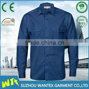 Hot Sale Safety Shirt Long Sleeves Safety Reflective Working Men Shirts thumbnail-1
