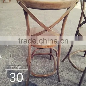 Wood Crossback Chair thumbnail-5