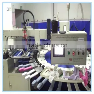 1color Anti Slip Gloves / Socks Silicone Automatic Printing Machine thumbnail-1