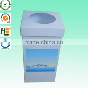 Plastic Flute Corner Dustbin thumbnail-1