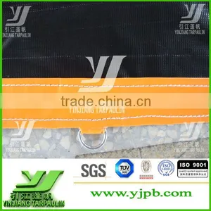 Orange Durable Strong D Rings PVC Tarpaulin thumbnail-2