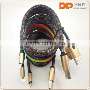 New Model Shoelace LED Charging Cable OEM 2 in 1 Usb Cable thumbnail-2