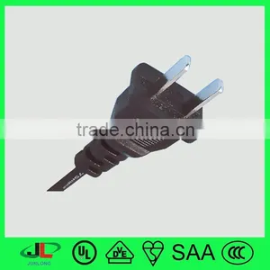 CCC China 2 Prong Extension Cord 6A 250V AC Extension Power Plug thumbnail-1