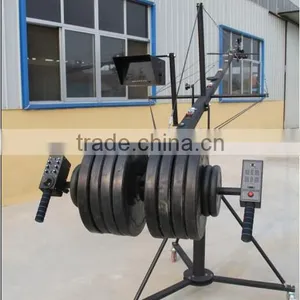 Factory Supply Jimmy Jib Video Camera Octagonal Crane 6m(20ft) With Pan Tilt Motorized Head thumbnail-3