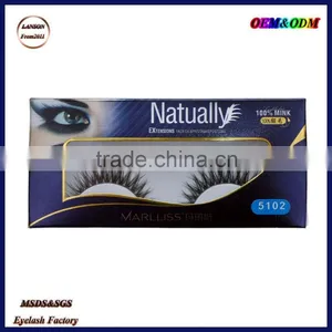New Designs Private Label 3d Mink Eyelashes,5102 Mink Strip Eyelashes thumbnail-4