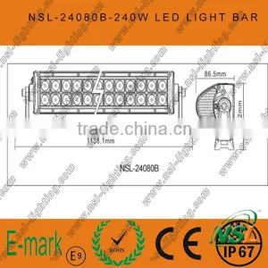 42inch LUMI LEDS Led Bar Light,240W Led Lighting,12V 24V Led Bar Lighting for Trucks thumbnail-6