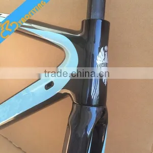 New Arrival Chinese Carbon Bike Frame Size 50 53 55cm Carbon Bike Frame Use for Road Bicycle thumbnail-3